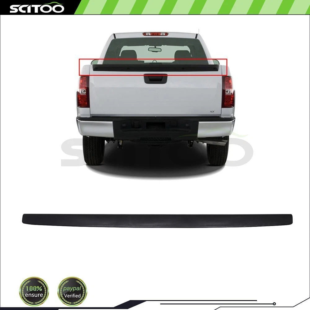 Tailgate Molding Spoiler Protector Cover for Silverado GMC Sierra (1999–2007)