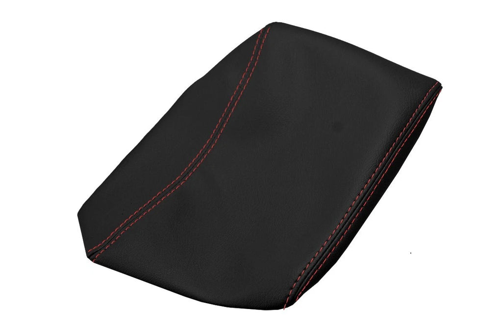 Console Lid with Cupholder Cover for Ford Ranger (2000–2006) Red Stitch