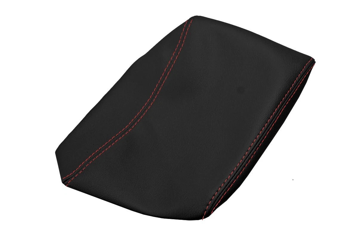 Console Lid with Cupholder Cover for Ford Ranger (2000–2006) Red Stitch