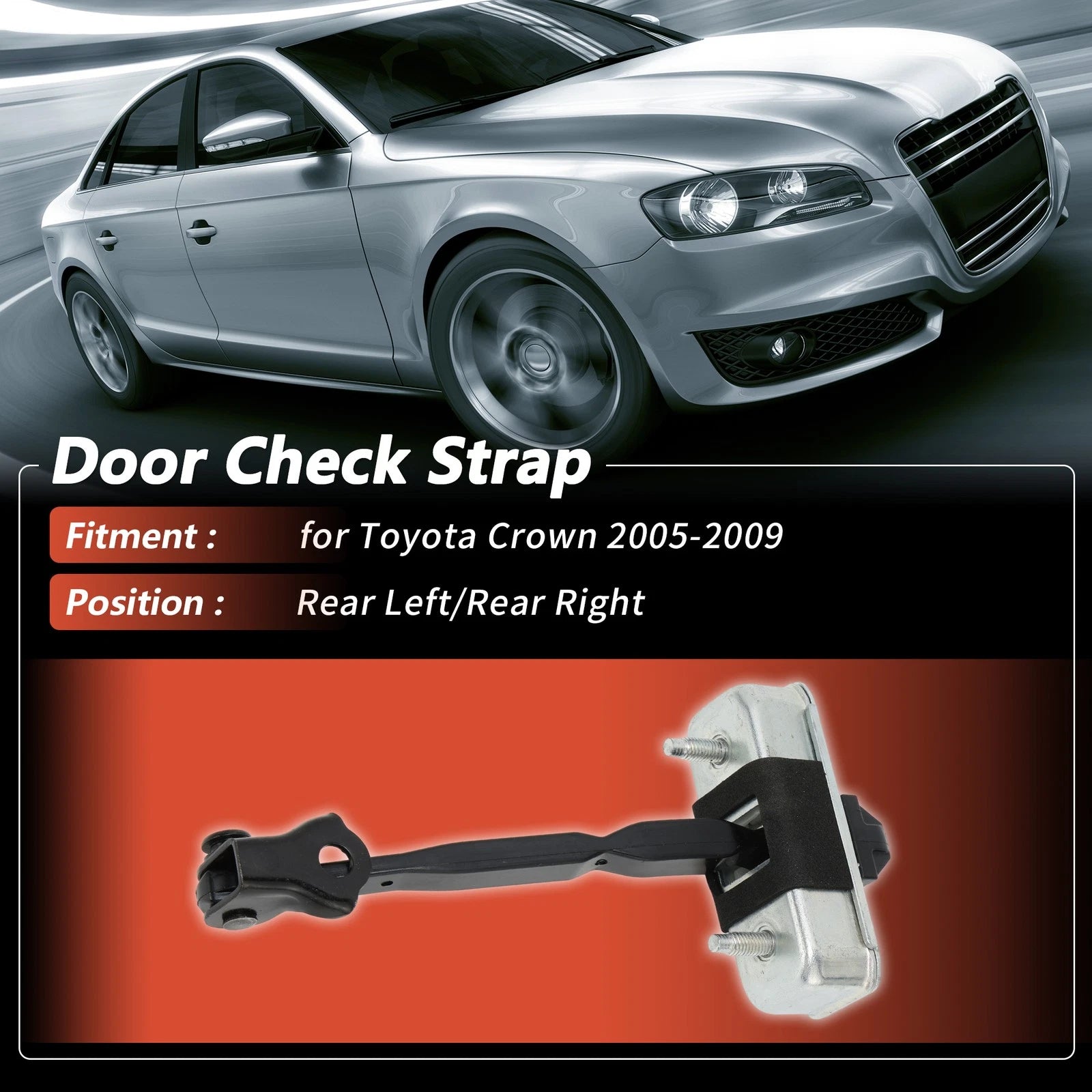 Rear Left/Right Door Check Strap for Toyota Crown (2005–2009) No.686300N010
