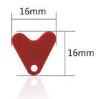 Fishing Lure Red Tails Spoon Hook for Rock/Ice/Boat Fishing