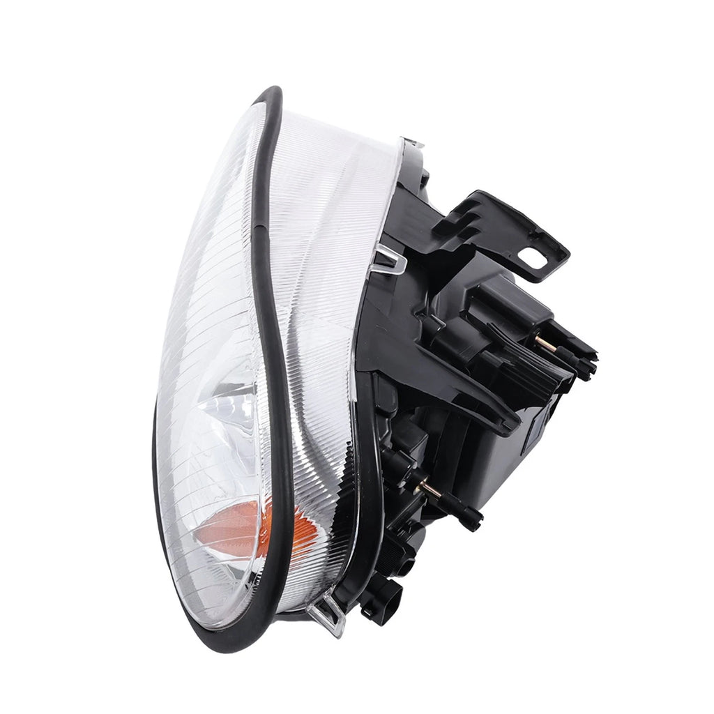 Pair Headlamp Assembly Chrome for Freightliner M2 (2002–2018) / Thomas C2 (2004–2014)