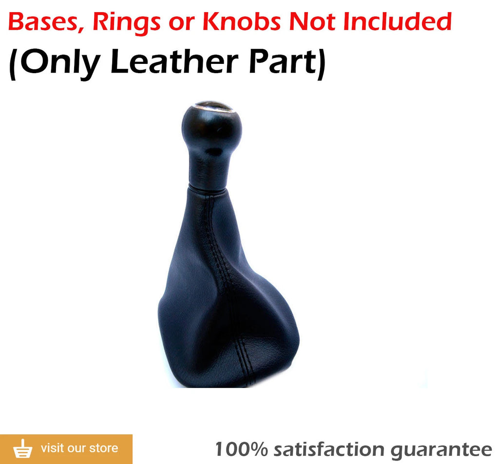 Manual Shift Boot Cover for VW Passat (1998–2005) Black PVC Leather