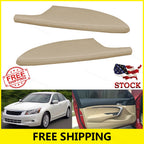 Door Panels Armrest Replacement Cover for Honda Accord Sedan (2008–2012) Beige Tan