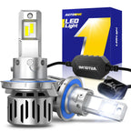 2X H13 9008 LED Headlight Kit for 6500k 32000 Lumens