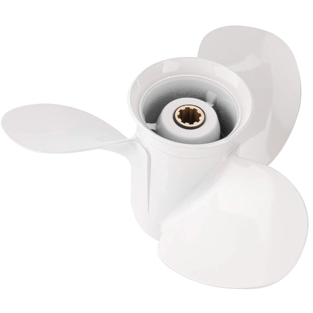 9.25x11 Outboard Propeller for Yamaha 9.9HP 15HP 20HP (2/4-Stroke) 8 Spline