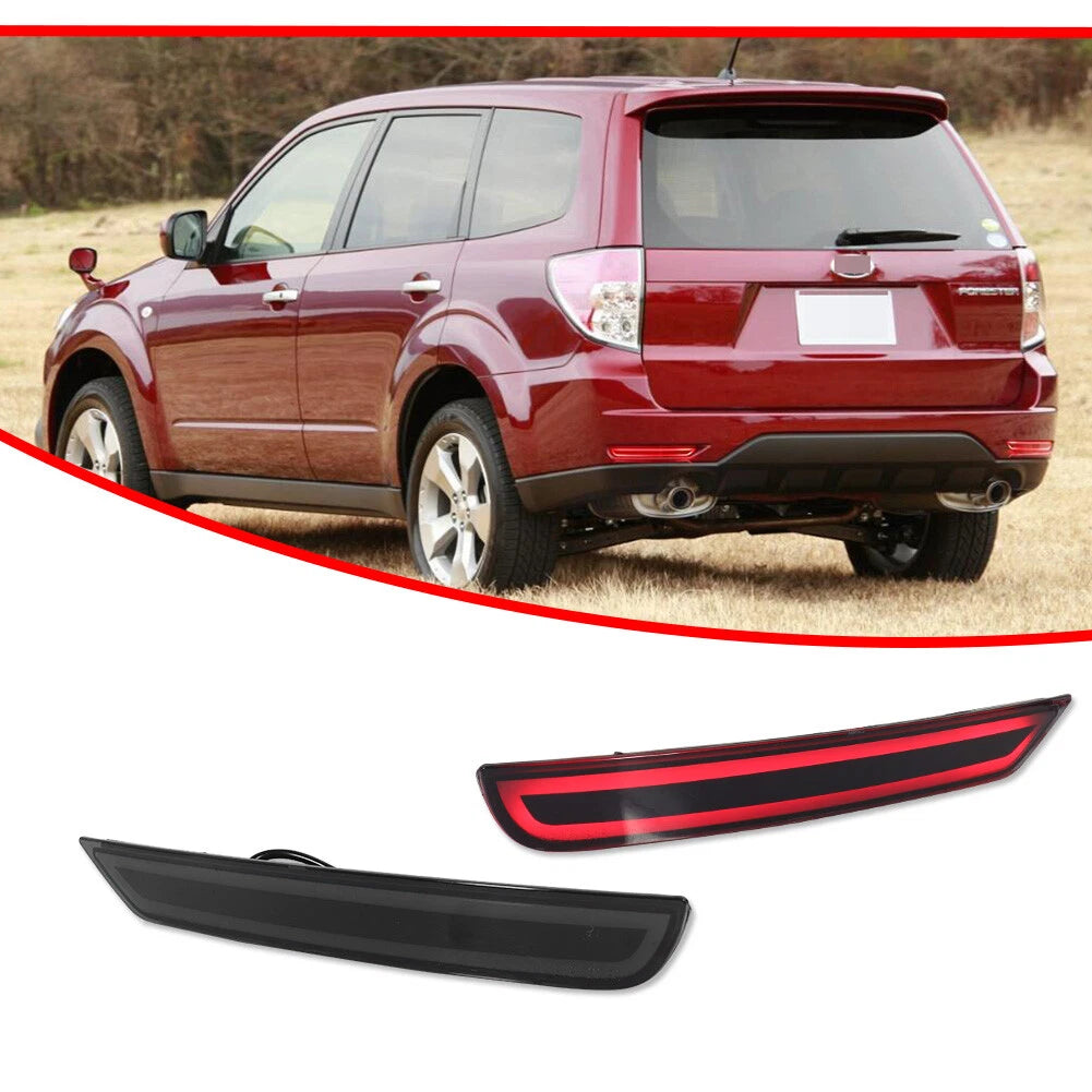 LED Brake Tail Light with Strobe Flash for Subaru Forester (2008–2018)
