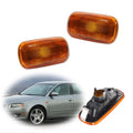 OE-Style Amber Side Marker Reflectors for Audi A6 S6 A4 (C5 C6 B6 B7)