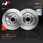 Drilled Brake Rotors for Chevy Traverse Blazer Cadillac XT5 (2018–2023)