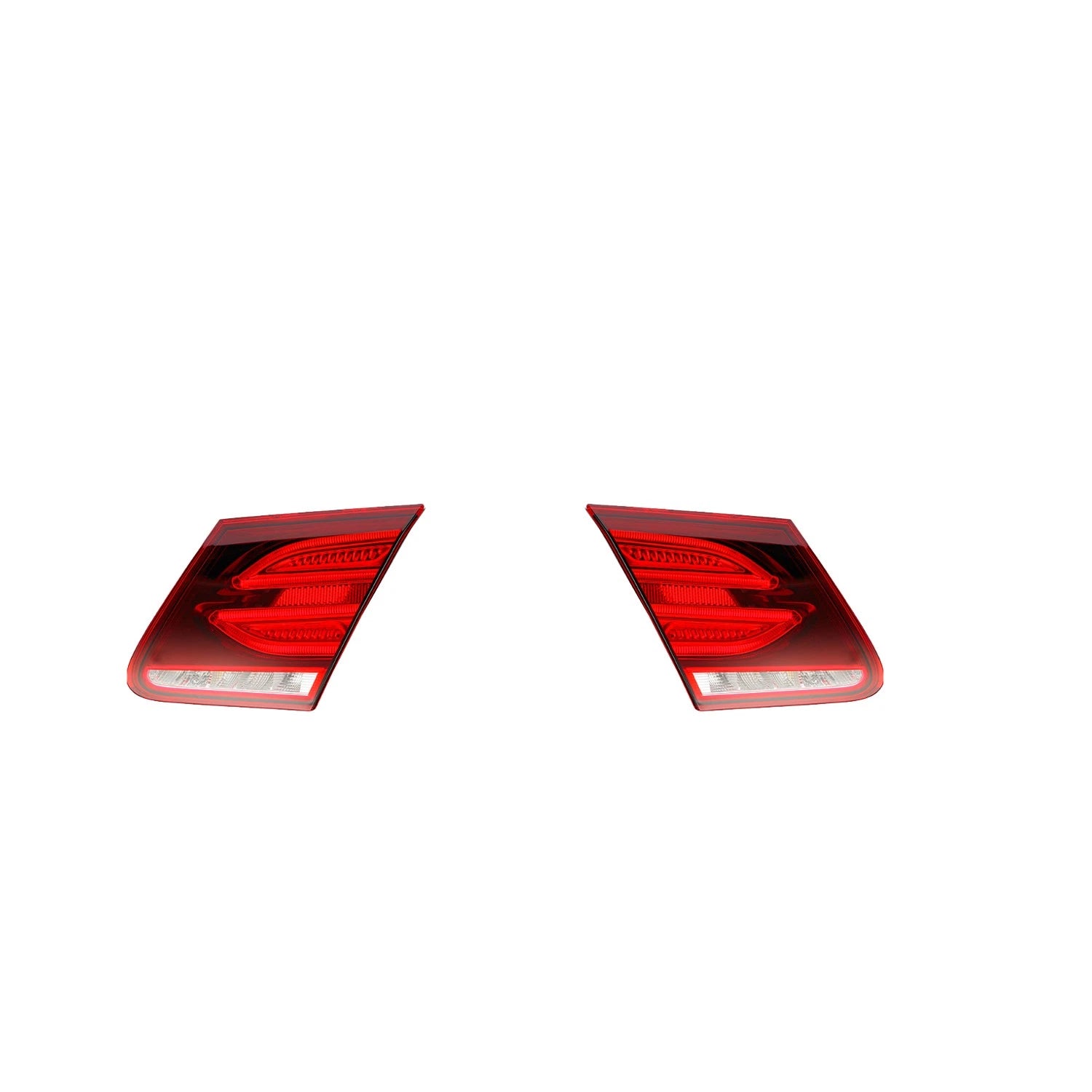 Set of 2 Inner Tail Light Lamps for Benz W207 E550 E400 W212 E350