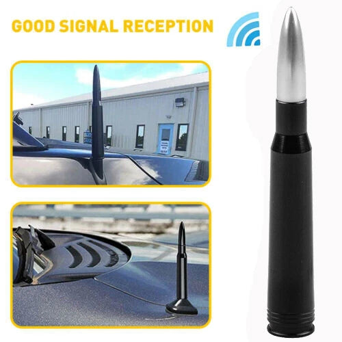5.5" Bullet Style Antenna Mast for Chevrolet Silverado 1500 2500 (2019–2023)