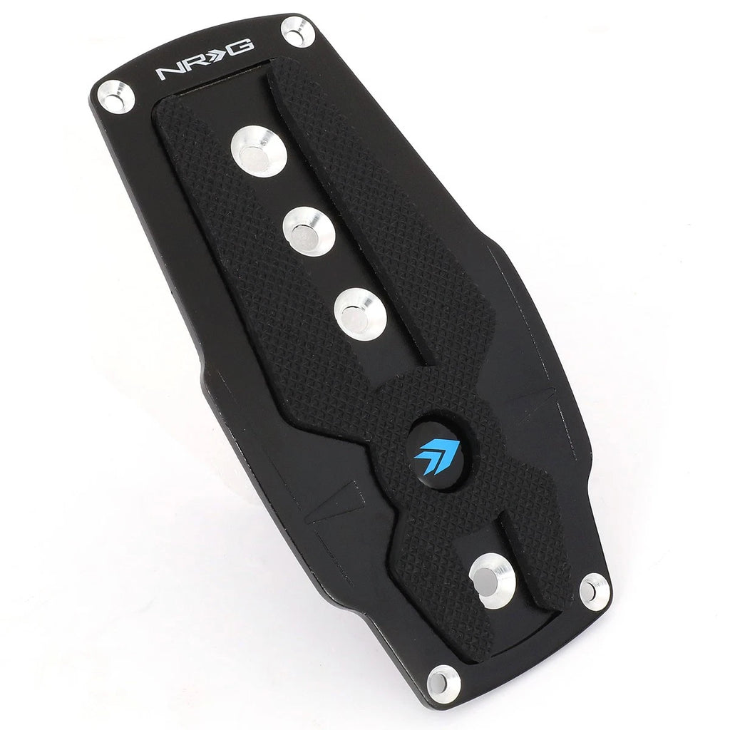 NRG Innovations PDL-200BK Aluminum MT Foot Pedal Cover for Universal Fit (2000–2023)