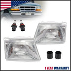 Headlight Halogen Set for Ford Ranger (1998–2000)