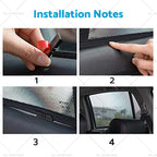 Magnetic Mesh Sun Blind Shades for Audi Q5 8R (2009–2016)