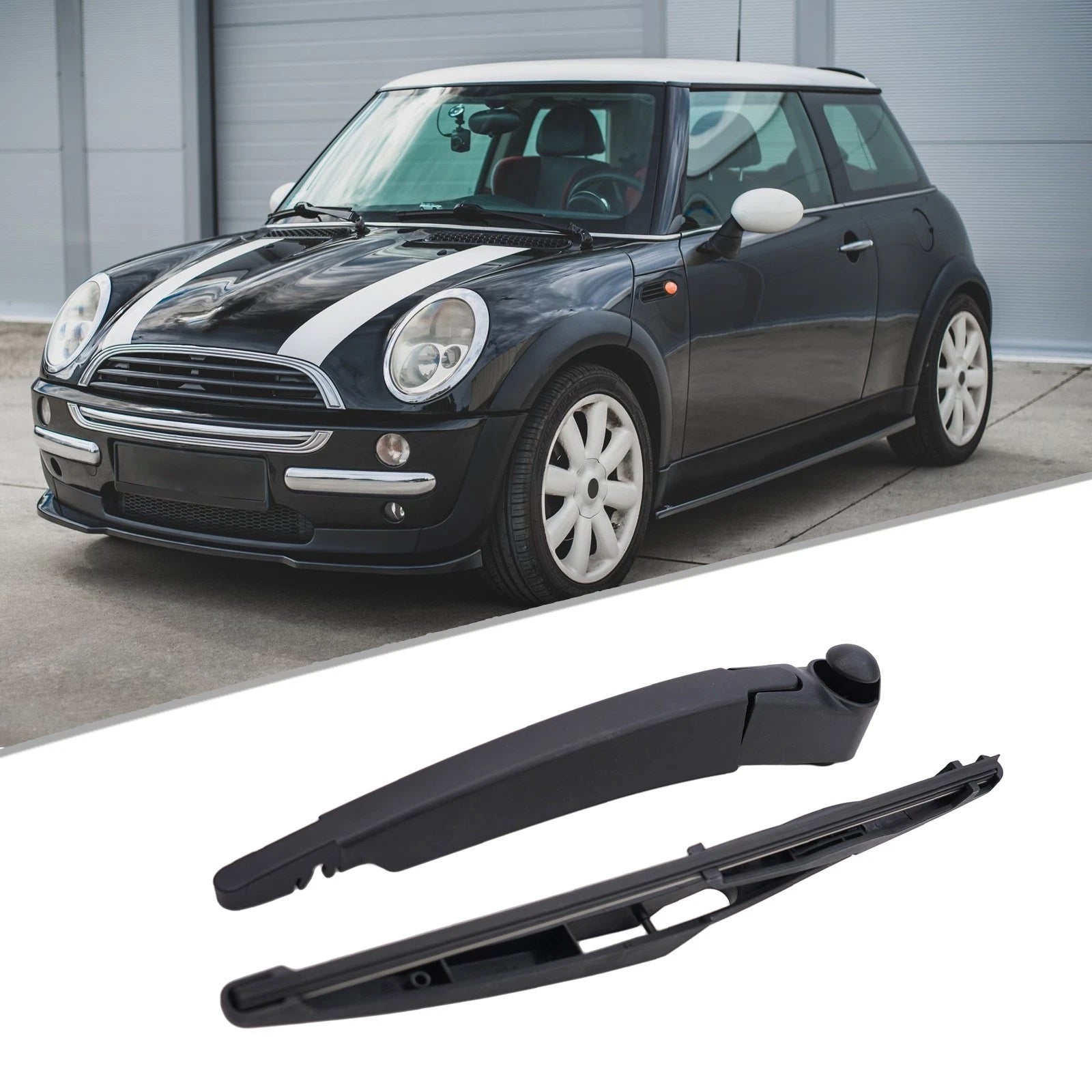 Rear Windshield Wiper Arm & Blade Set for Mini Cooper R50/R53 (2001–2006)
