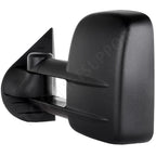 Set of 2 Black Manual Towing Side Mirrors for Chevy GMC 1500 2500 3500