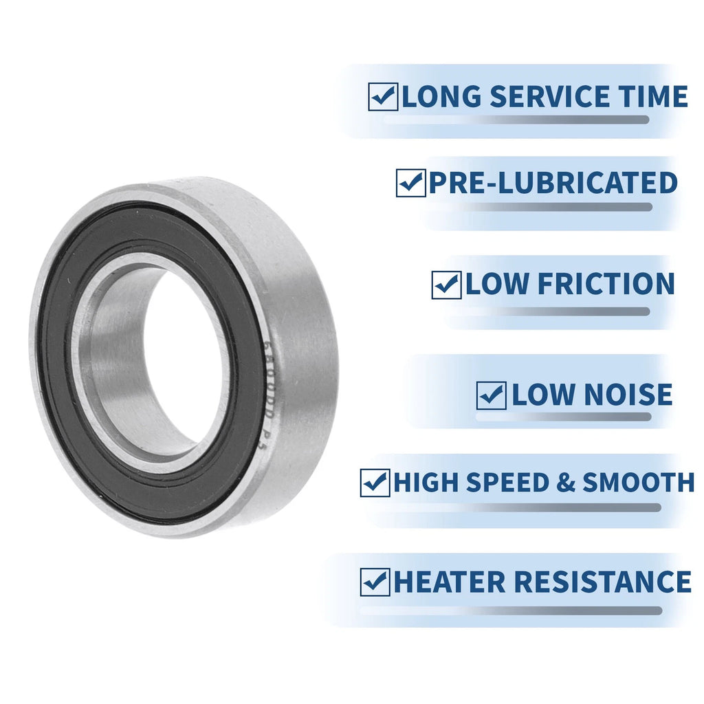 1 Pc 6800DD Deep Groove Ball Bearing for Scooter Skateboard (10x19x5mm)