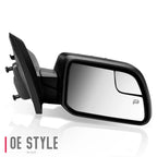 Passenger Side Mirror for Ford Edge (2011–2014) FO1321456, Heated, Powered