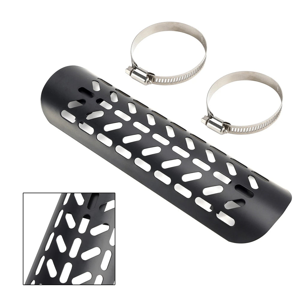 Exhaust Mount Holder Decorative Cover for Motorcycle Scooter Cub
