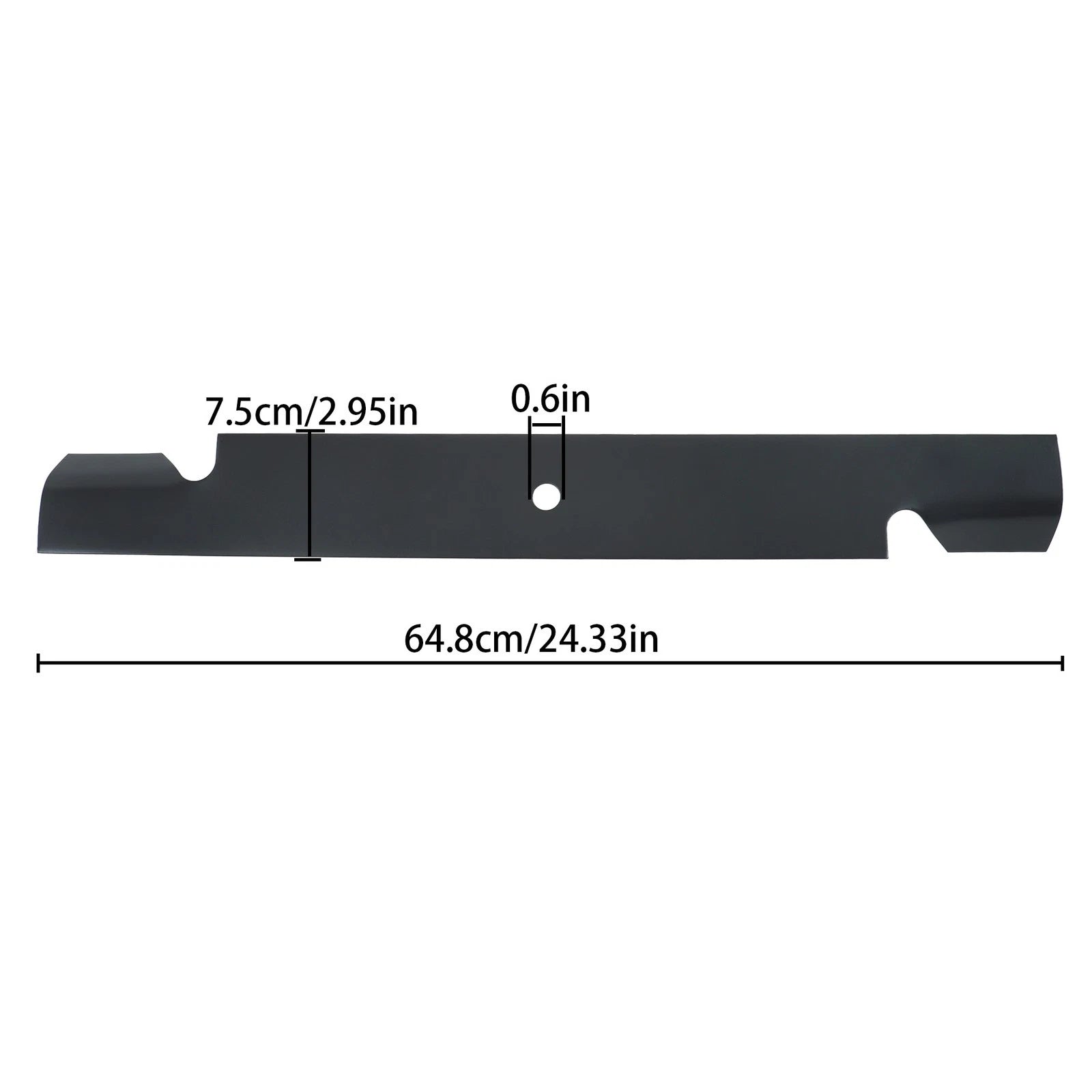 Set of 6 Blades for Exmark Lawn Mower 72" (Fits Various Models)