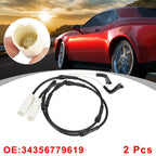 2X Brake Pad Wear Sensor NO.34356779619 for BMW 135i (2008–2011)