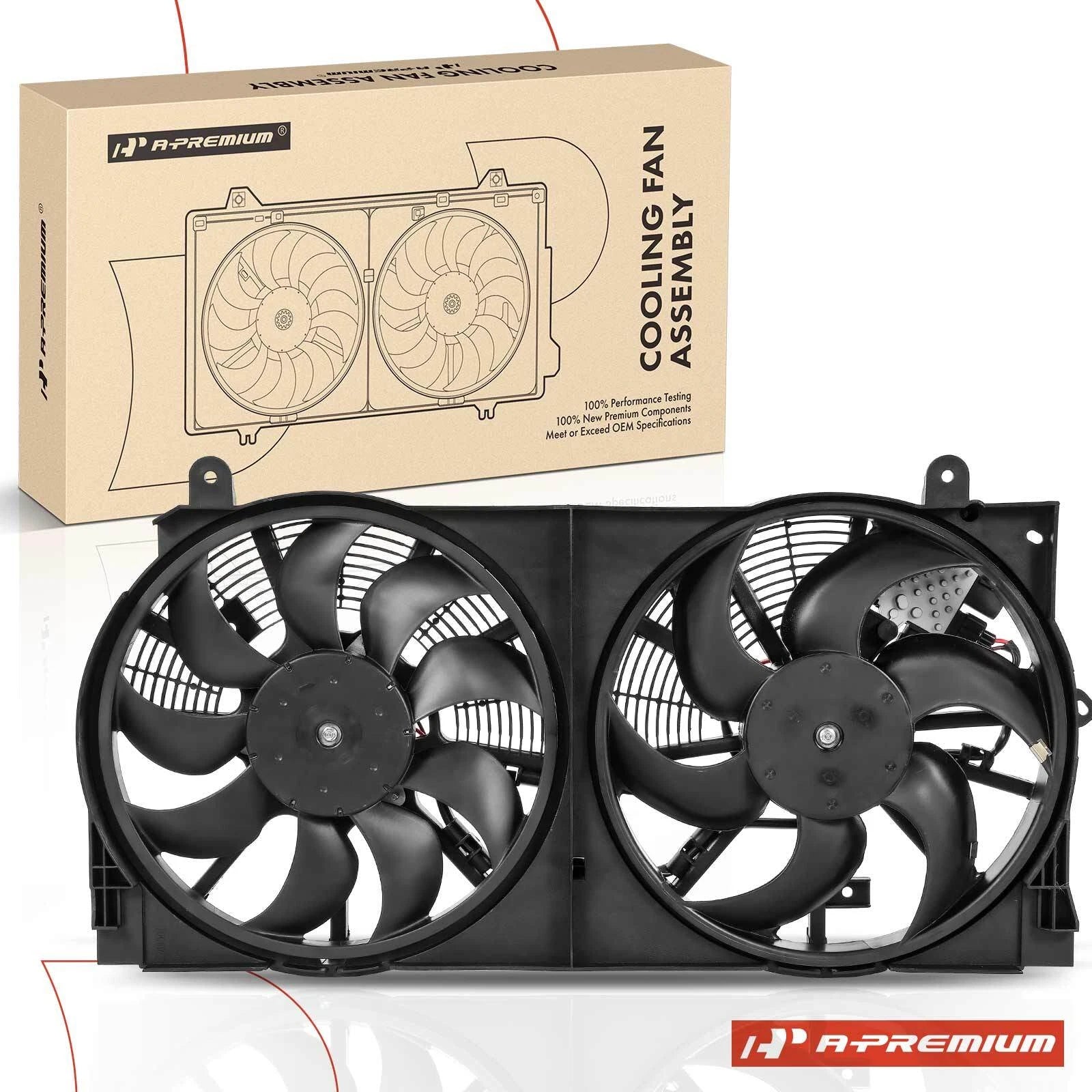Dual Cooling Fan Assembly for Nissan Leaf (2013–2022)