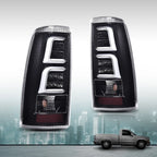 LED Tail Lights for Chevy Silverado/GMC Sierra (1999–2007) Black