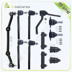 12Pcs Front Ball Joint Idler Arm Suspension Kit for Chevrolet Blazer (1996–2005)