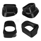 4X Ram Air Direct Rubber Intake Boots for Suzuki GSXR GSX-R 600 750 (1996–2000)