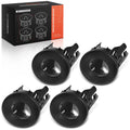 Set of 4 Rear Parking Sensor Bezels for Chevy Silverado 1500 