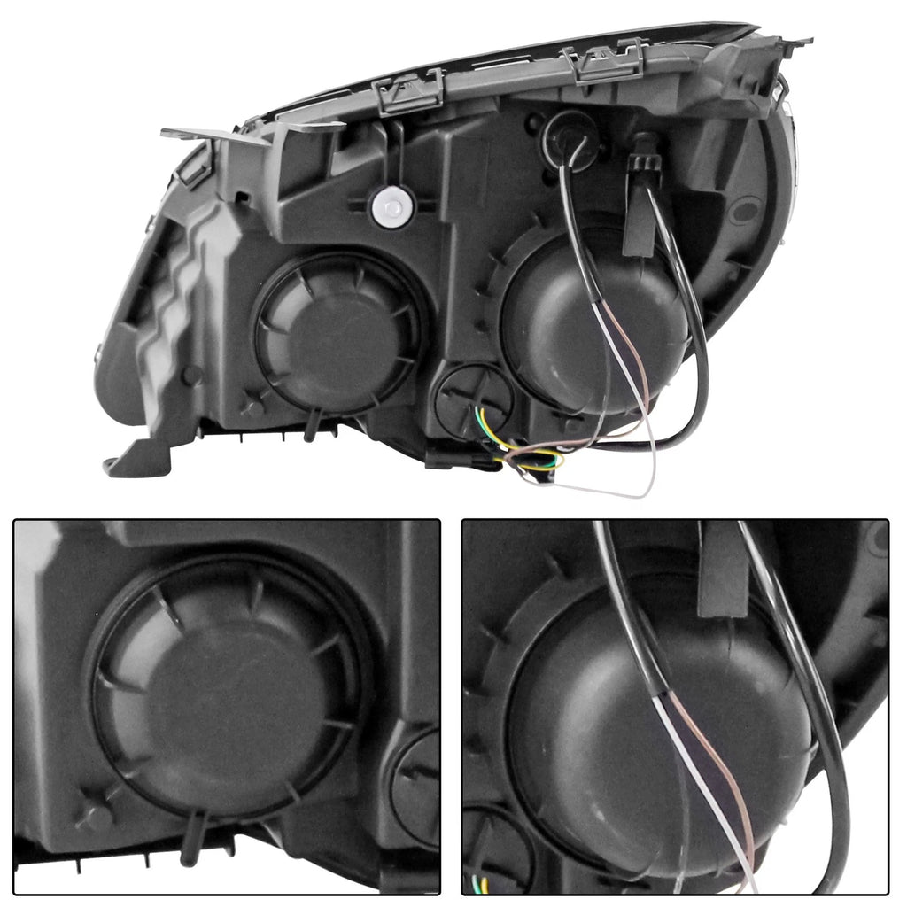 Halogen Headlights for Chevy Equinox (2010-2015) Projector Style