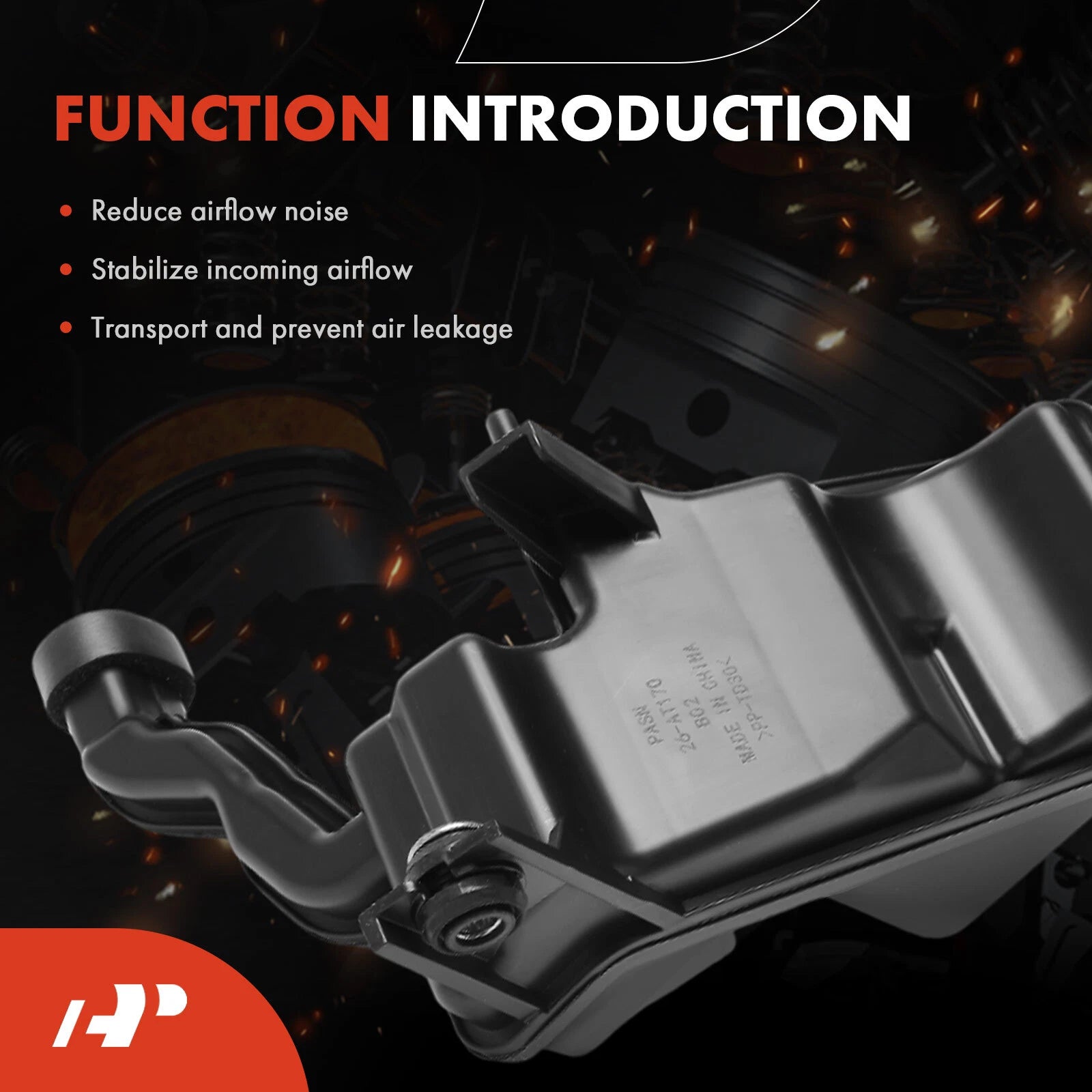 Engine Air Cleaner Intake Resonator Assembly for Nissan