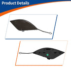 Rear Car Bumper Tow Hook Cover for Mercedes-Benz (A2048850823) Crystal Brown