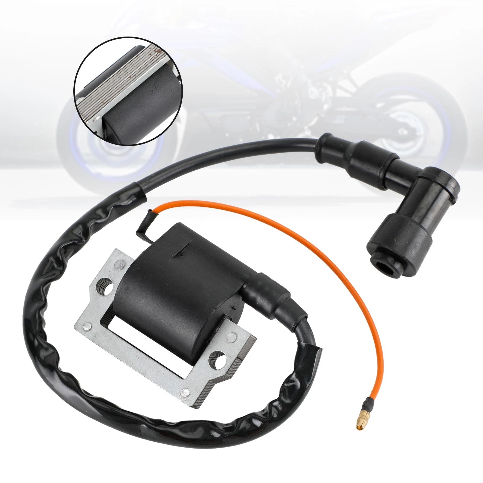 Ignition Coil for Yamaha LB50 LB80 DT80 DT100 DT125 DT175 MX100 TT250 (1970–2023)