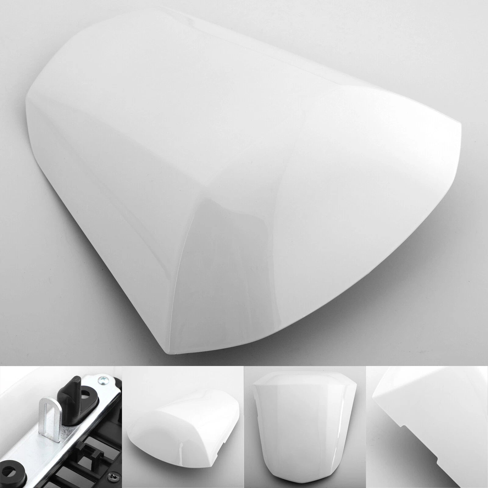 Passenger Rear Seat Cover Cowl for Suzuki GSXR GSX-R 1000 1000R (2017–2024) White