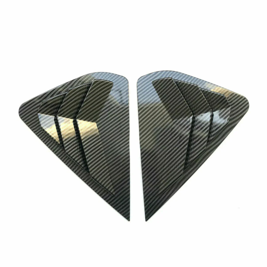 2 x Carbon Fiber Window Louver Cover for Nissan Altima Teana (2013–2018)