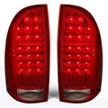 2X Full LED Tail Light for Tacoma (2005–2015) Red Housing