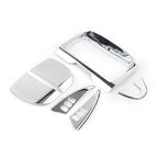 Tri Line Gauge Stereo Accent Set for Harley Touring Electra Glide (2014-2022)