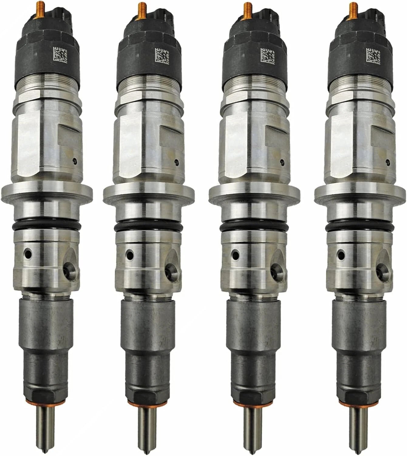4X Fuel Injector 0445110256 0986435152 for Hyundai Accent III Getz (2006–2011)