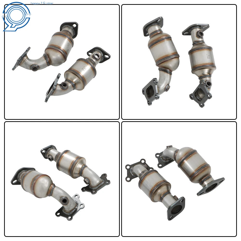 2X Front Catalytic Converters for GMC Terrain SLT SLE (2010–2012)