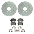 Rear Brake Kit for Audi VW L4 L5 (271.8mm Disc Rotors & Semi-Met Pads)