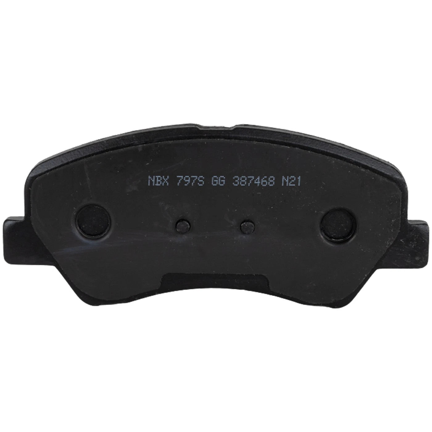 Front Ceramic Brake Pad Set for Hyundai Accent, Kia Rio (2012–2018)