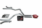 2.5" Dual Exhaust Kit for Ford F-150 (1987–1997) - Cherry Bomb Extreme Corner Exit