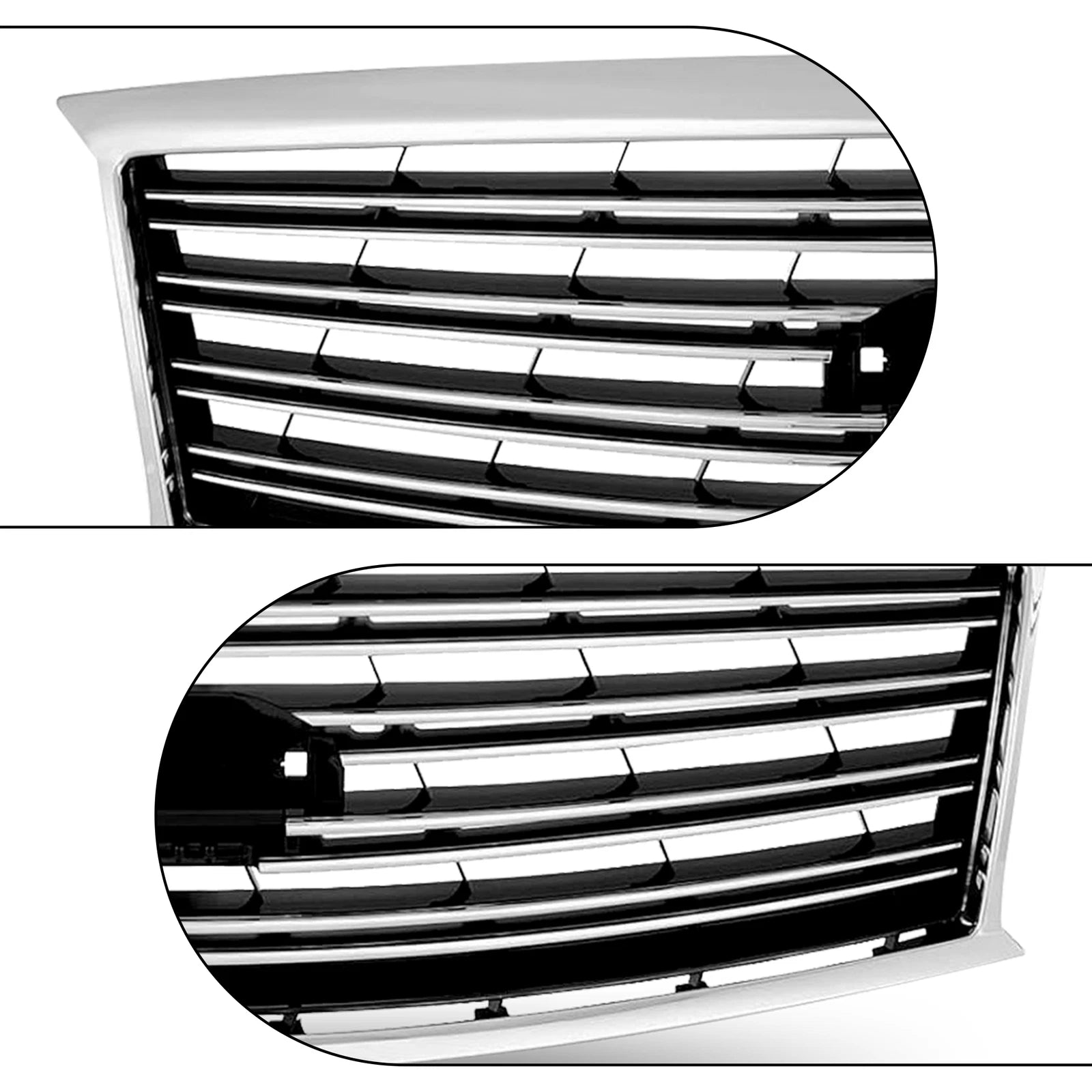 Chrome Front Bumper Upper Grille for Infiniti M37 M56 (2011-2013)