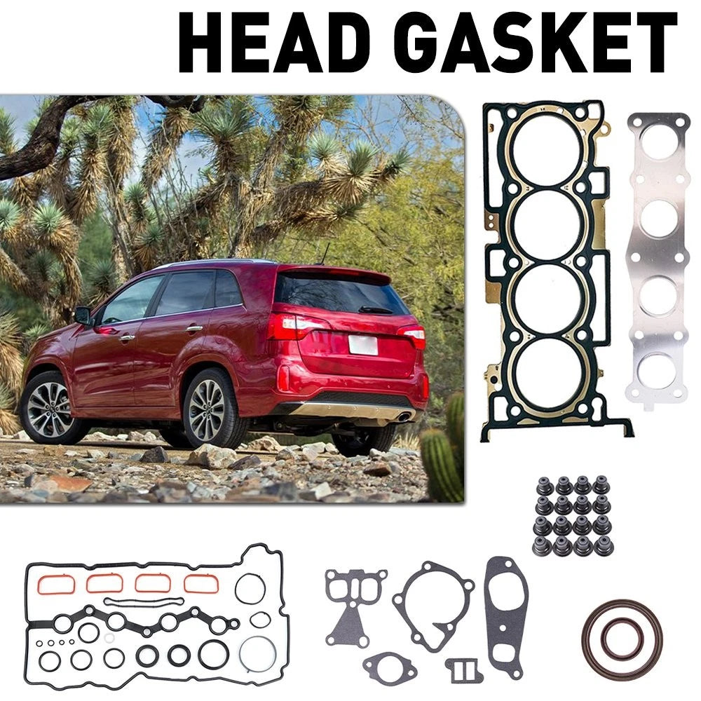 Engine Head Gasket Kit for Hyundai Kia 2.4L L4 DOHC (2015–2020) 223112GGB0