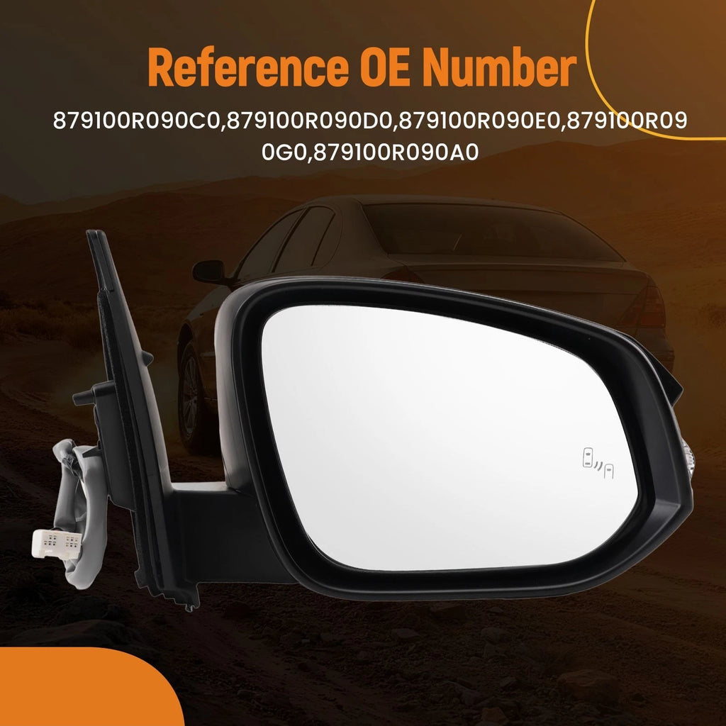 Passenger Side Mirror for Toyota RAV4 (2013–2015) 879100R090C0 Power Heated