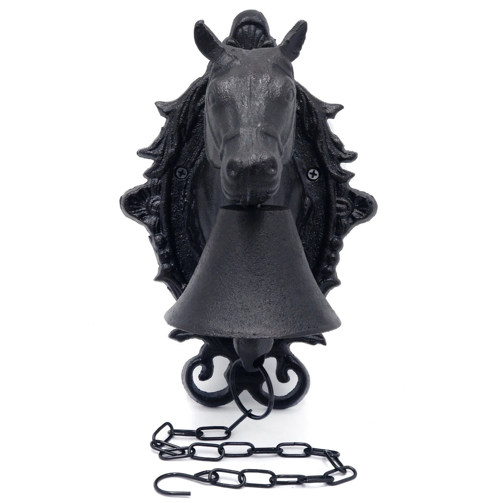 Horse Head Wall Mount for Antique Doorbell