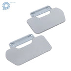 Set of 2 Sun Visors for Toyota FJ Cruiser (2007–2014) Gray