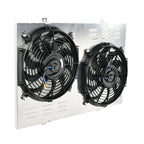 3 Row Radiator with Shroud Fan & Relay for Chevy Camaro/Monte Carlo (1970–1987)