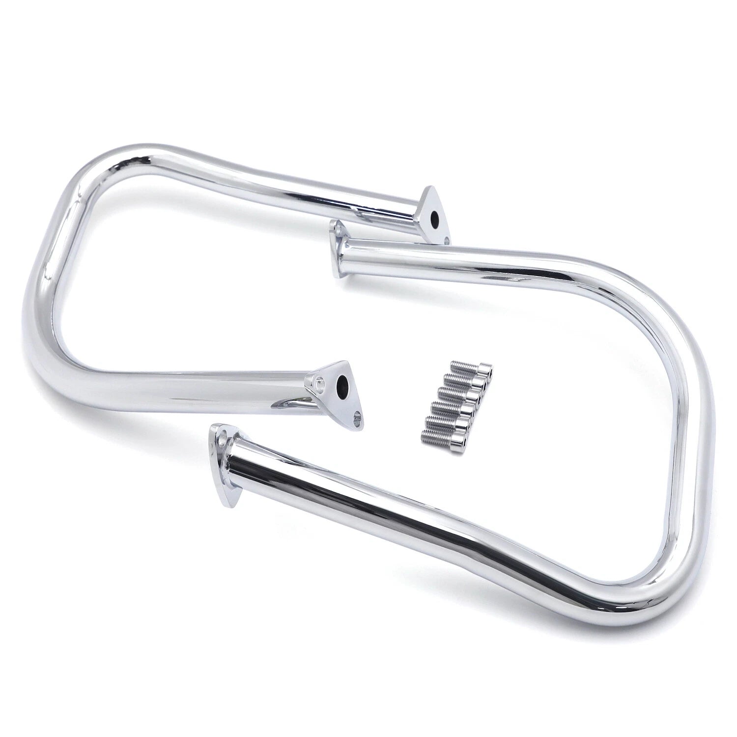 Chrome Rear Highway Bars for Indian Chief Challenger Roadmaster Chieftain (2014–2021)